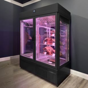 Dry aging  cabinets.